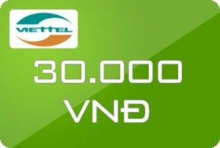 Thẻ 30K :  Viettel, Vinaphone, Mobifone..-duoc-ban-tai-PHÚ HIẾU STORE