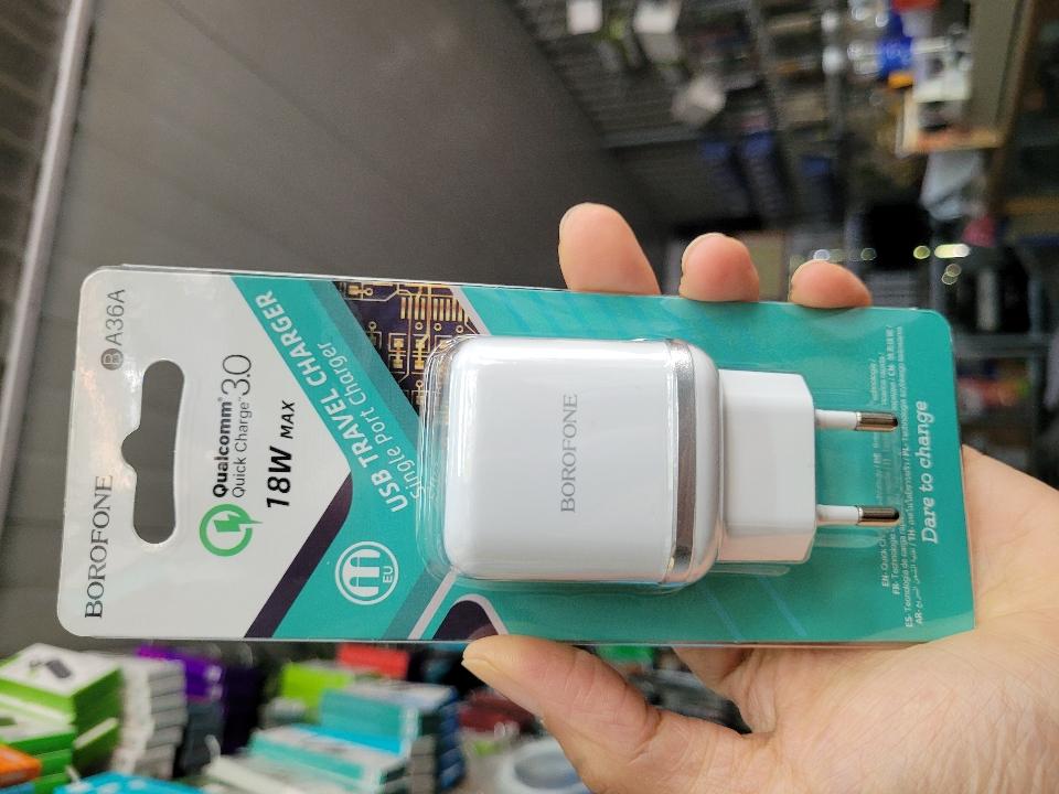 Củ sạc nhanh 18W max, Quick charge 3.0 BROFONE-duoc-ban-tai-PHÚ HIẾU STORE