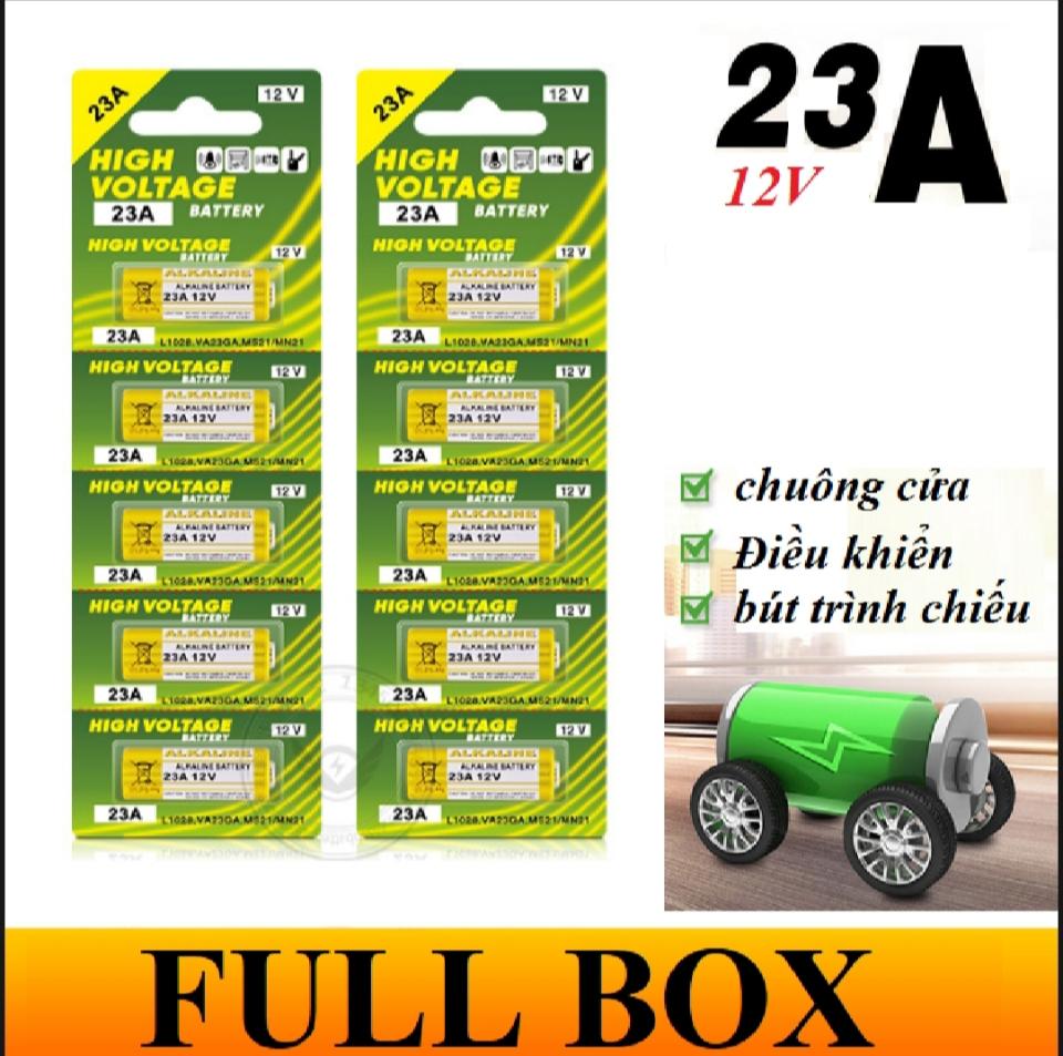 Pin 12V 23A. Dùng cho chuông cửa, điều khiển, bút trình chiếu...-duoc-ban-tai-PHÚ HIẾU STORE