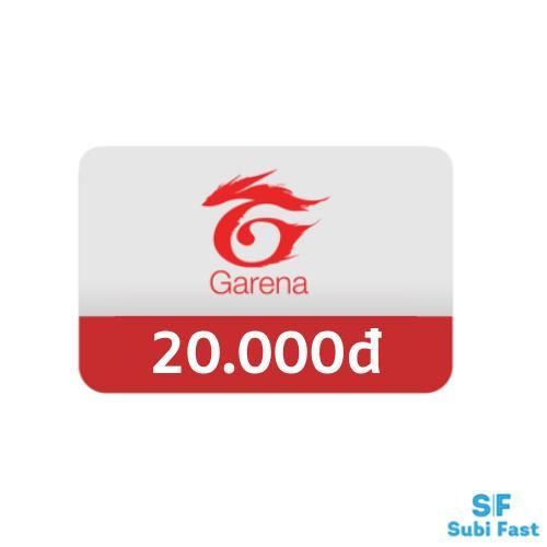 Thẻ Garena 20K-duoc-ban-tai-PHÚ HIẾU STORE