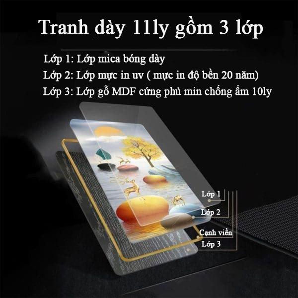 Tranh Tráng Gương " CÂY KIM TIỀN 8 " KT: 60x120-duoc-ban-tai-Xưởng Tranh Tráng Gương Đụt và Đát