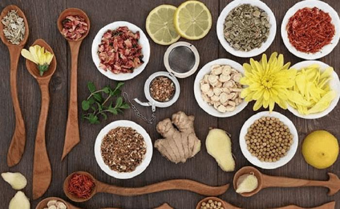 Bột thuốc bắc 24 vị dành cho Da mụn  điều tiết bã nhờn, mờ thâm trắng da,se lỗ chân lông-duoc-ban-tai-LUCE STYLE - Thời Trang Nam Nữ