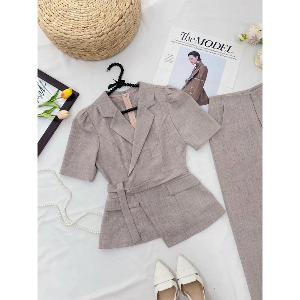Áo Vest Thanh Lịch Bố Xước Cao Cấp-duoc-ban-tai-LUCE STYLE - Thời Trang Nam Nữ