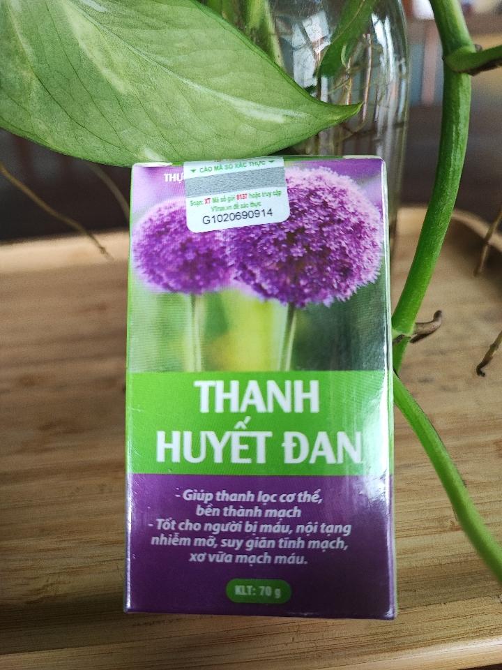 Thanh Huyết Đan-duoc-ban-tai-Trung tâm trị liệu An Vị Nhiên