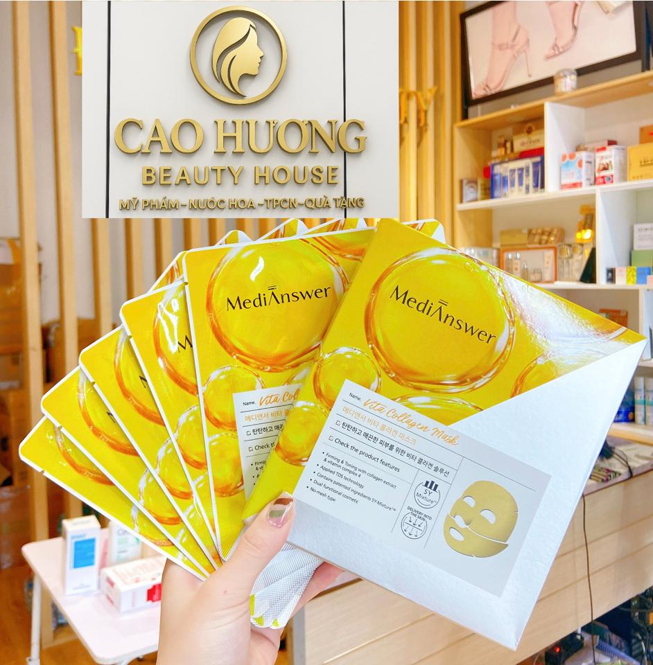 Mặt Nạ Dạng Thạch Medianswer Mask Vàng-duoc-ban-tai-Cao Hương Beauty House