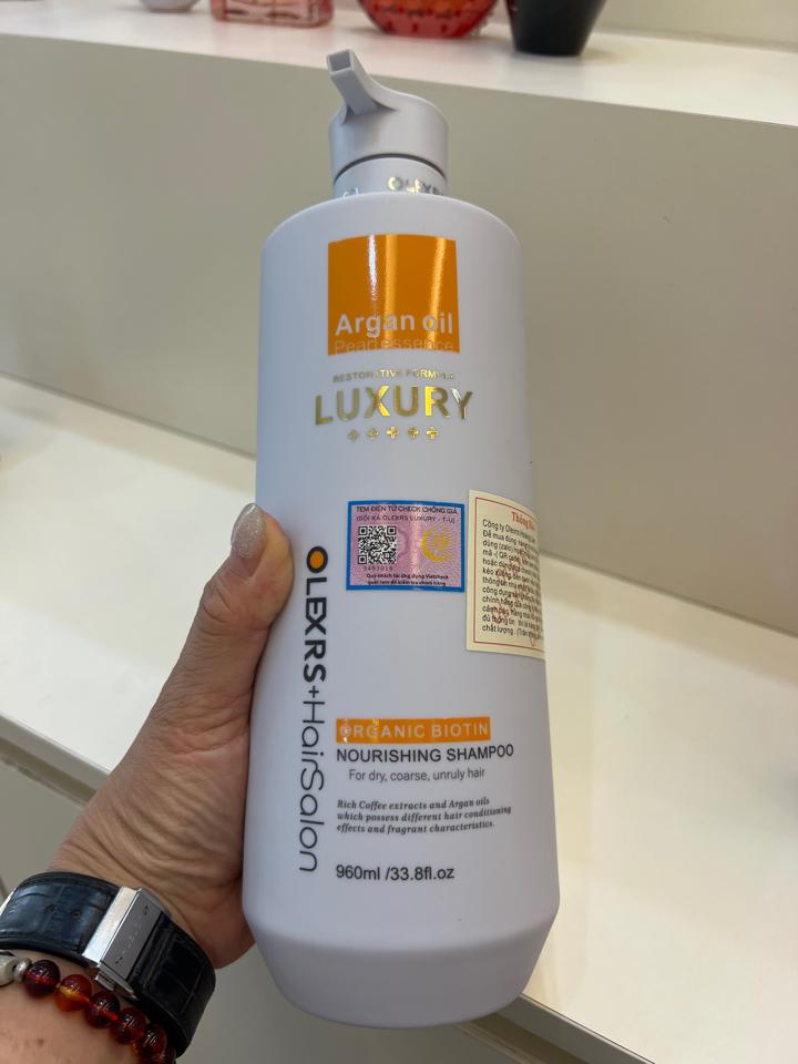 Gội olex luxury 960ml-duoc-ban-tai-Cao Hương Beauty House