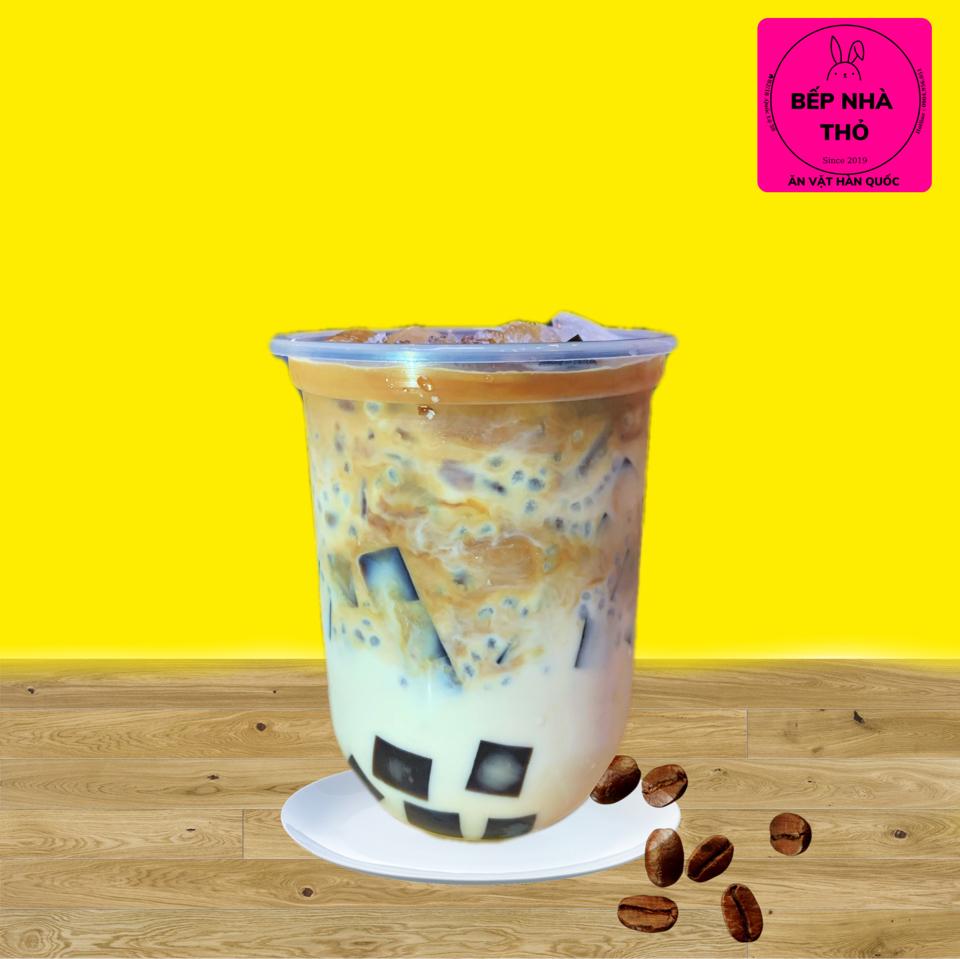 Latte sương sáo-duoc-ban-tai-Bếp Nhà Thỏ - Ăn Vặt Hàn Quốc