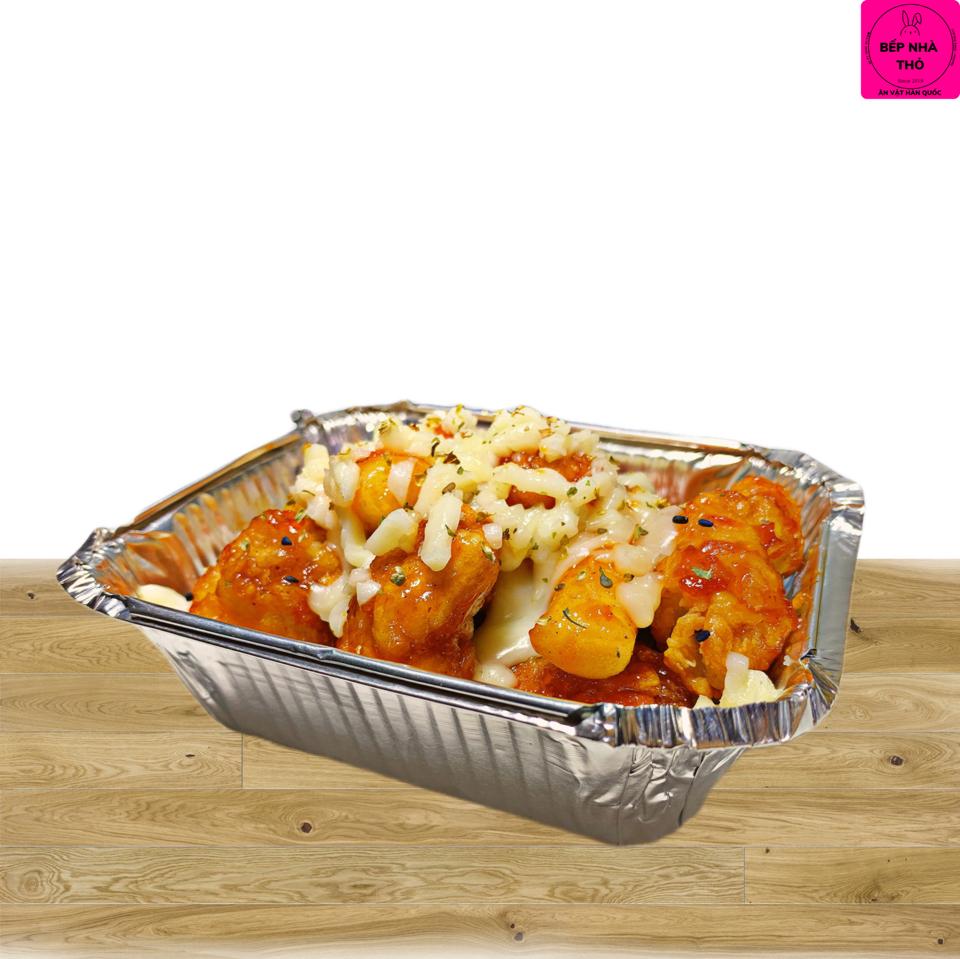 Gà sốt Phô mai đút lò-duoc-ban-tai-Bếp Nhà Thỏ - Ăn Vặt Hàn Quốc