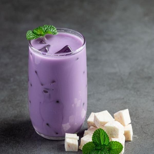 Trà sữa khoai môn-duoc-ban-tai-NHÂN VIP COFFEE