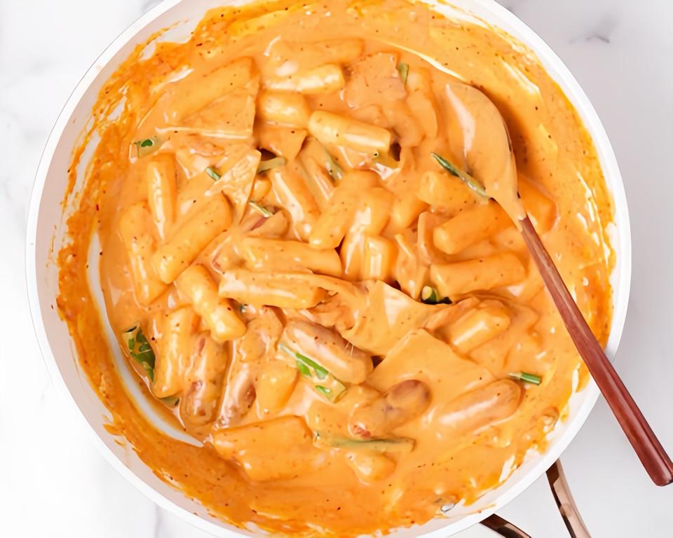 Tokbokki rose-duoc-ban-tai-CLEANFASTFOOD - KOREAFOOD