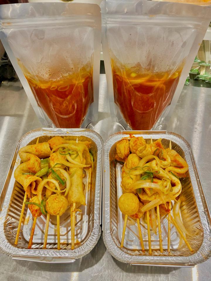 Súp chả cá (cay/cay nhiều)-duoc-ban-tai-CLEANFASTFOOD - KOREAFOOD