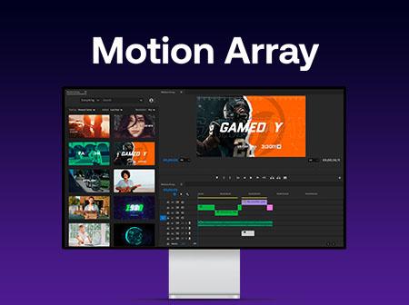 Tài khoản Motion Array 01 Tháng-duoc-ban-tai-Be Lab Media - Công nghệ phản ứng hóa học số