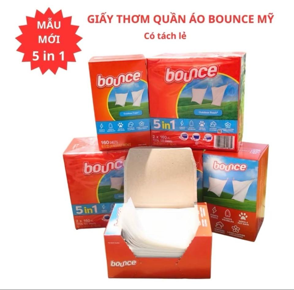 TÁCH LẺ 10 tờ - 20 tờ Giấy thơm quần áo Bounce-duoc-ban-tai-JESSICA - SHOP