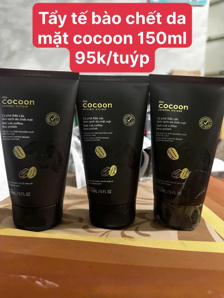 Tẩy tế bào cocoon tuýp 150ml-duoc-ban-tai-Bé Chân 😘😘😘