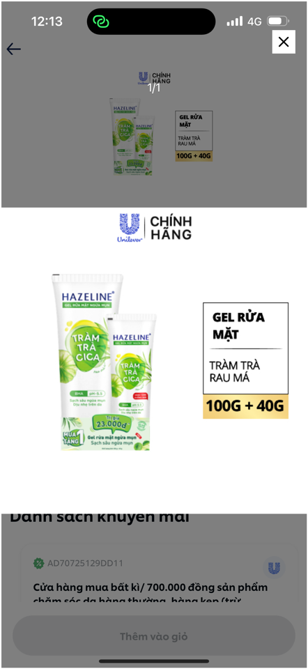 64375664-Hazaline srm tràm trà 100g/24c-duoc-ban-tai-Bé Chân 😘😘😘