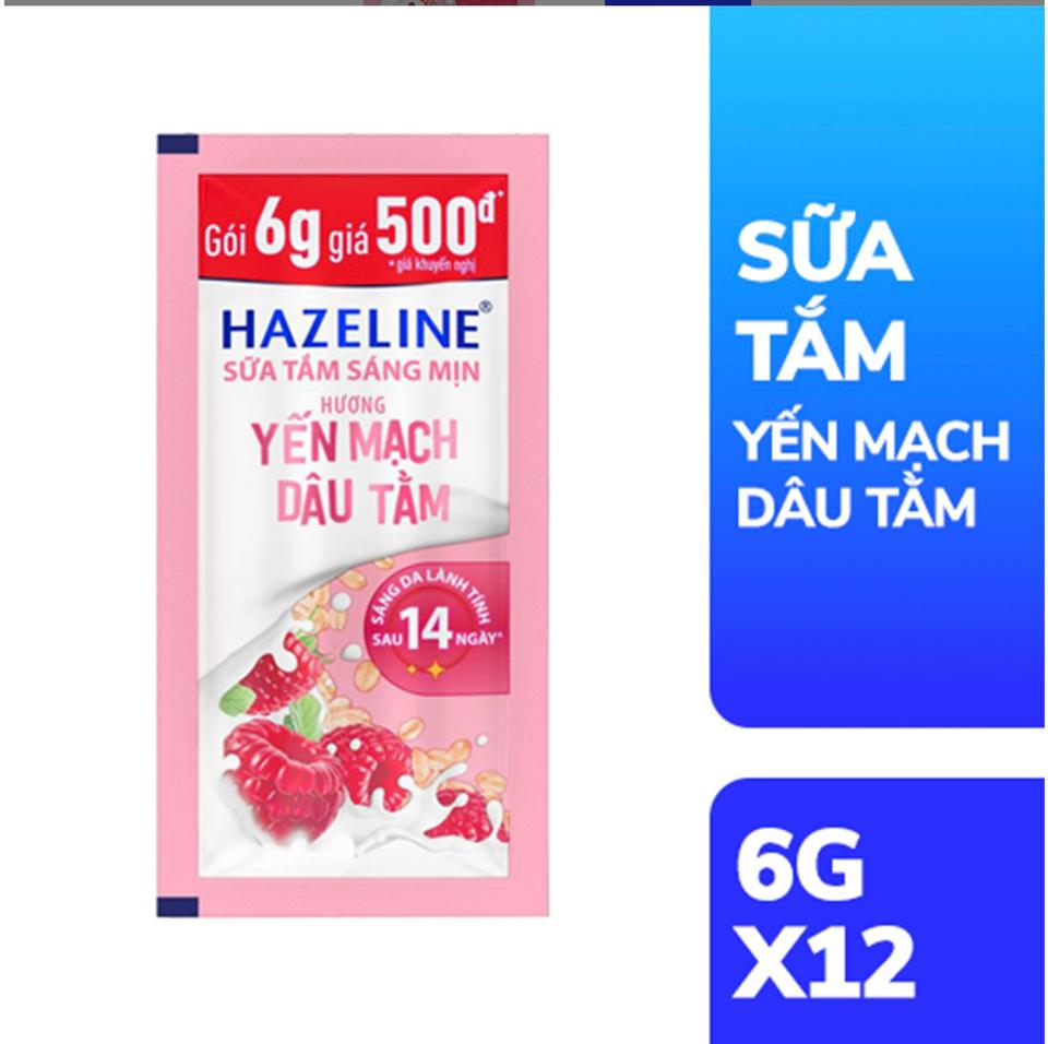 64949816-Hazeline st Yến mạch dâu tằm 6g/12gói-duoc-ban-tai-Bé Chân 😘😘😘