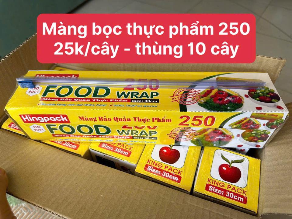 Màng bọc 250/thùng/10 cây-duoc-ban-tai-Bé Chân 😘😘😘