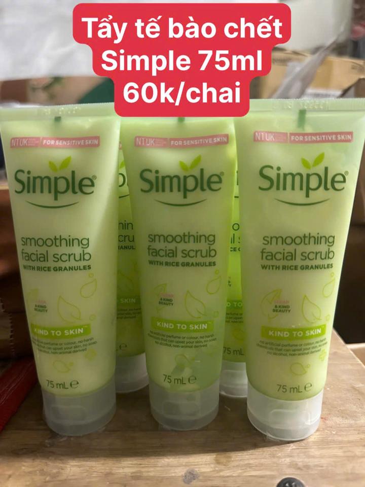 Tẩy tế bào simple 75ml/tuýp-duoc-ban-tai-Bé Chân 😘😘😘