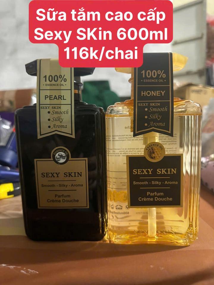 Sữa tắm sexy skin 600ml/chai-duoc-ban-tai-Bé Chân 😘😘😘