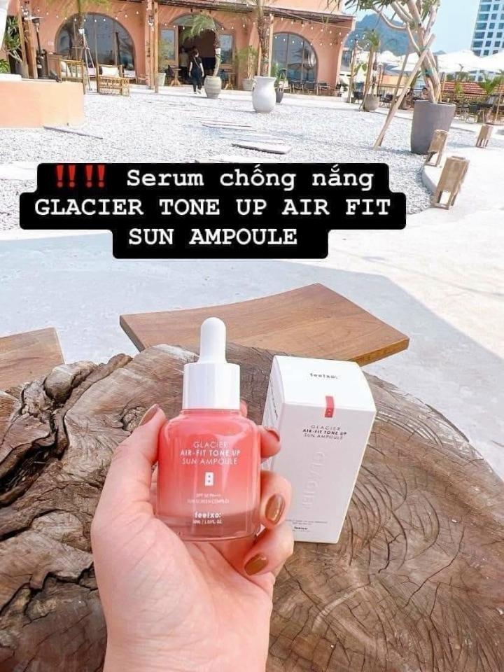 Serum chống nắng GLACIER TONE UP AIR FIT SUN AMPOULE -duoc-ban-tai-K-DAN HOUSE