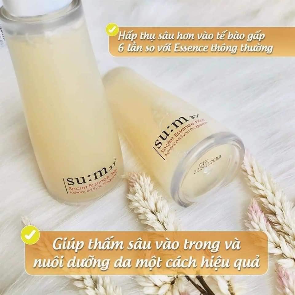 Xịt khoáng nước thần xịt khoáng sum sum37 secret essence mist 60ml-Nội địa Hàn-duoc-ban-tai-K-DAN HOUSE