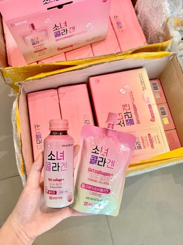 Nước Uống Girl Collagen & Perfect Collagen X3 Masilraon Hàn Quốc-duoc-ban-tai-K-DAN HOUSE