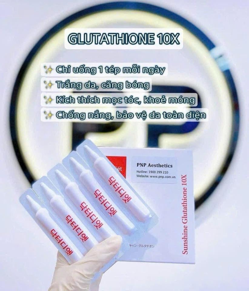 Nước uống đẹp da Dr Diet Sunshine Glutathione 10X 20gói x 10g-duoc-ban-tai-K-DAN HOUSE
