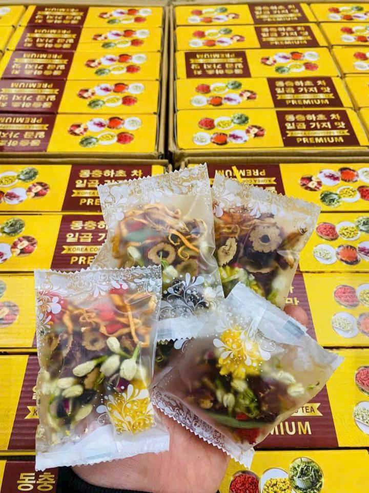 Trà Đông Trùng Hạ Thảo 7 Vị Thảo Mộc-duoc-ban-tai-K-DAN HOUSE