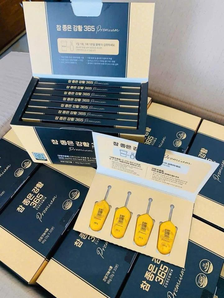 Nghệ nano 356 Curcumin Hàn Quôc cao cấp (hộp 30 tép)-duoc-ban-tai-K-DAN HOUSE