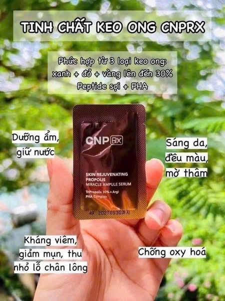 Tinh chất keo ong cnp gói nhỏ-duoc-ban-tai-K-DAN HOUSE