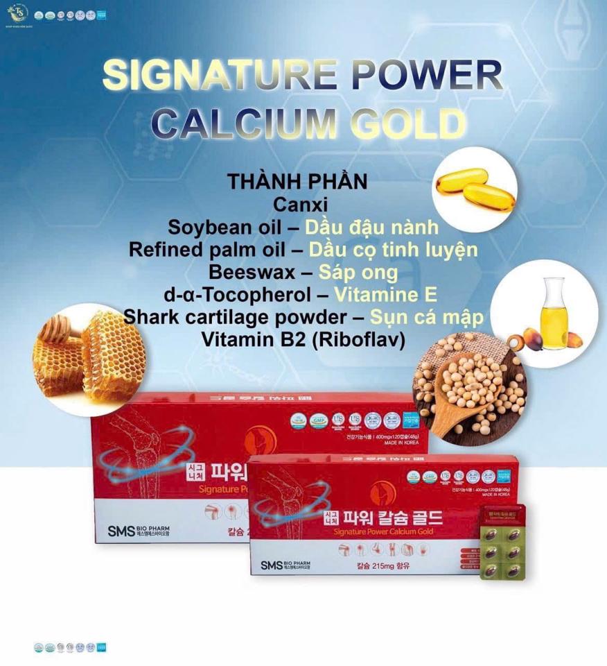 Viên Uống Bổ Sung Canxi Sms Bio Pharm Hộp Đỏ 120 Viên-duoc-ban-tai-K-DAN HOUSE