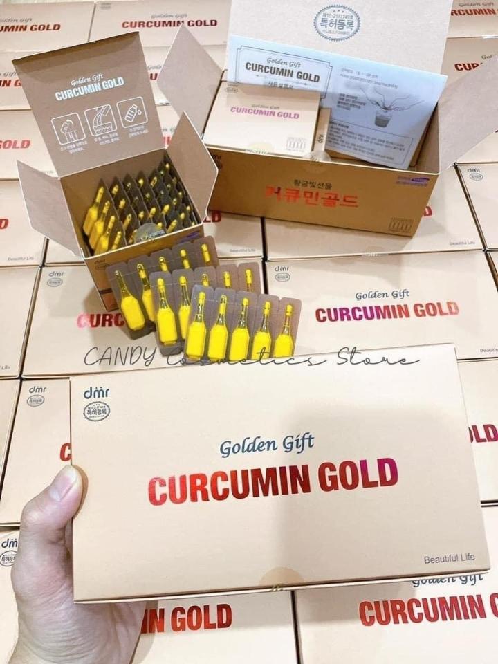 Tinh nghệ Nano Golden Gift Curcumin Gold Hàn Quốc hộp 100 tép-duoc-ban-tai-K-DAN HOUSE