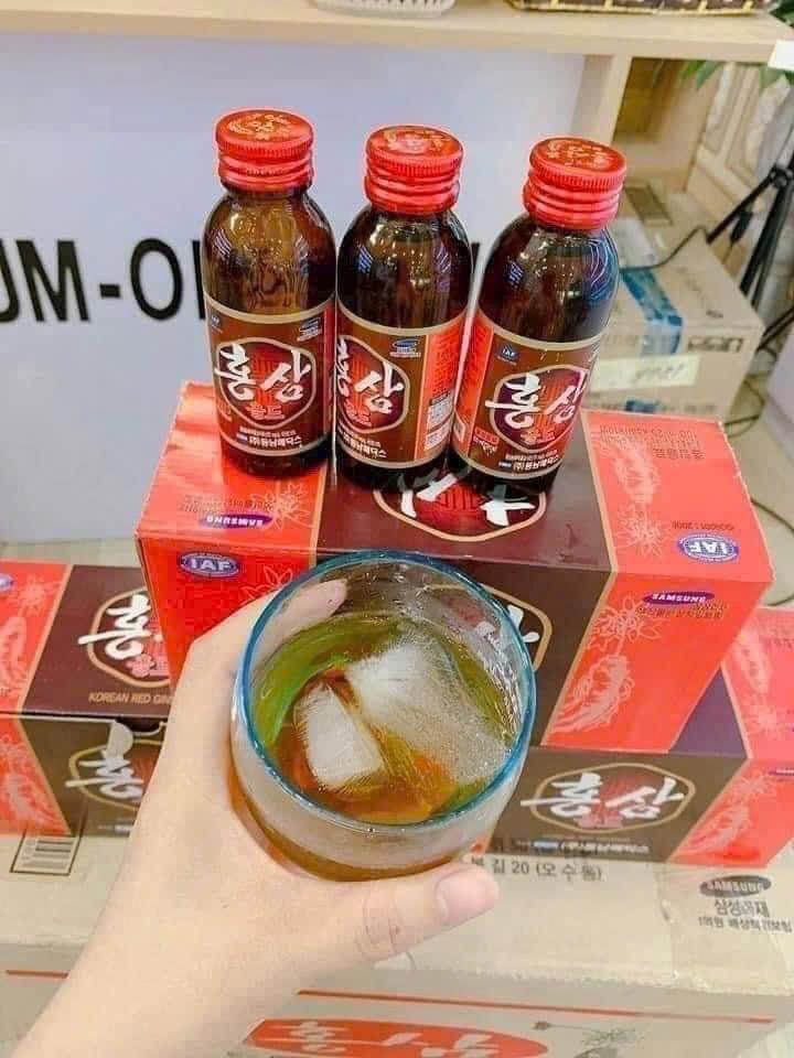 Nước sâm/ nước đông trùng chai hộp 10 chai-duoc-ban-tai-K-DAN HOUSE