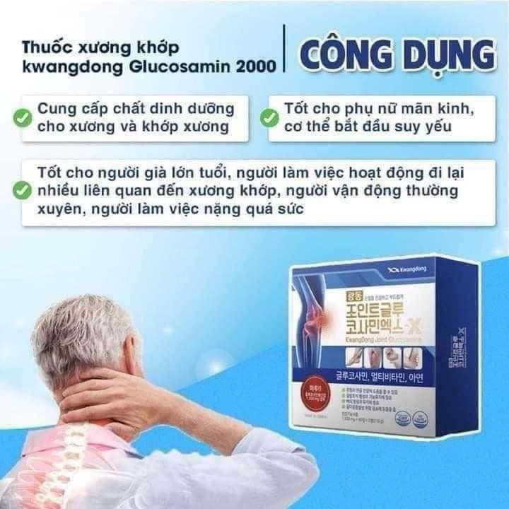Viên Bổ Khớp Kwangdong Hàn Quốc Hộp 180 Viên-duoc-ban-tai-K-DAN HOUSE
