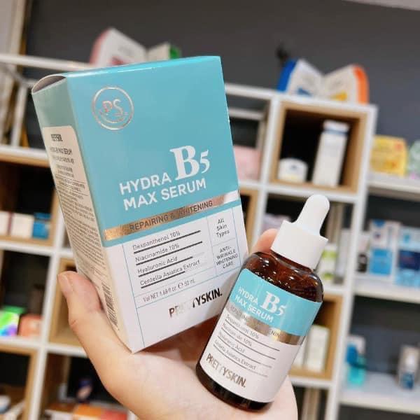Serum B5 ( da thường ) Tinh chất giúp cấp ẩm phục hồi max B5 Prettyskin 50ml-duoc-ban-tai-K-DAN HOUSE