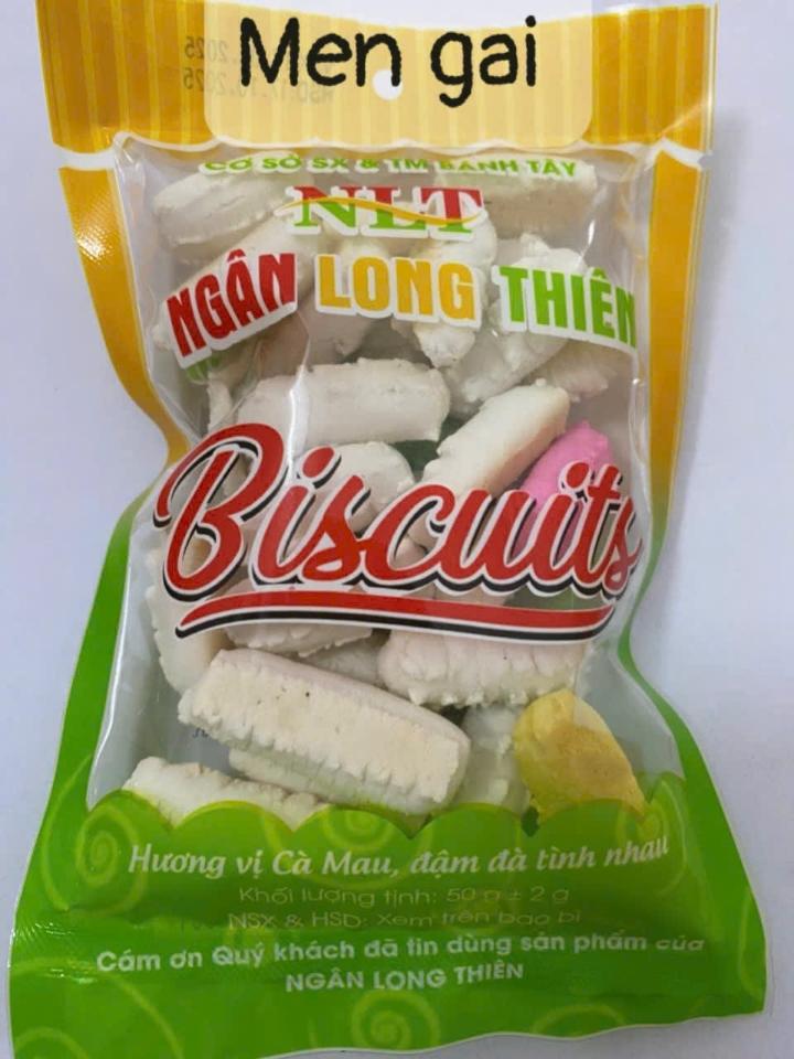 Bánh men gai 130g ngân long thiên-duoc-ban-tai-ĐẠI LÝ BÁNH KẸO LỘC HỶ