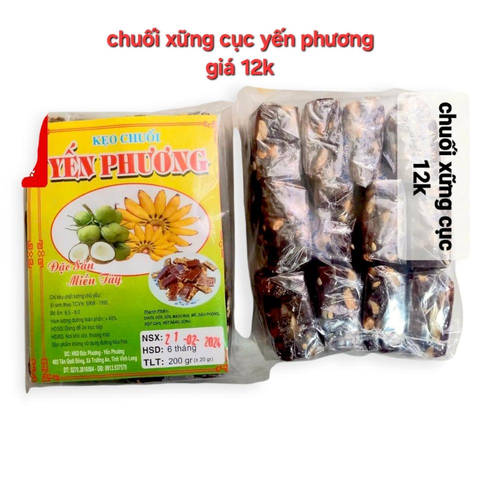 Chuối cục yến phương-duoc-ban-tai-ĐẠI LÝ BÁNH KẸO LỘC HỶ