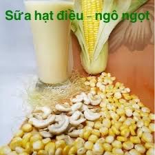 Sữa hạt điều - ngô ngọt-duoc-ban-tai-Ngoan La Shop