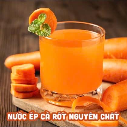 Nước ép cà rốt nguyên chất-duoc-ban-tai-Ngoan La Shop
