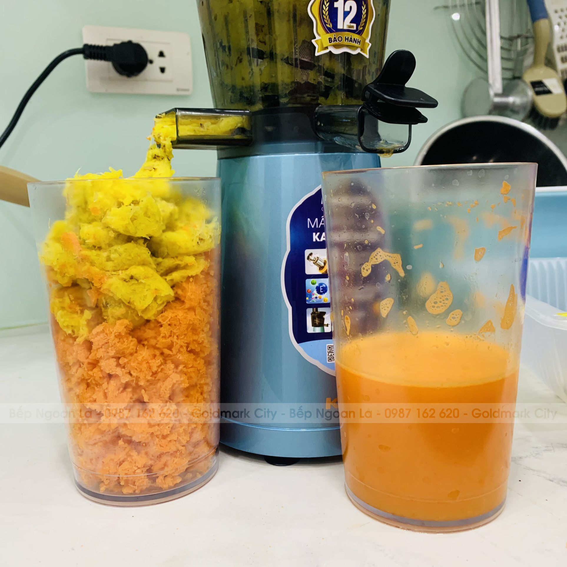Nước ép Dứa mix Cà rốt-duoc-ban-tai-Ngoan La Shop