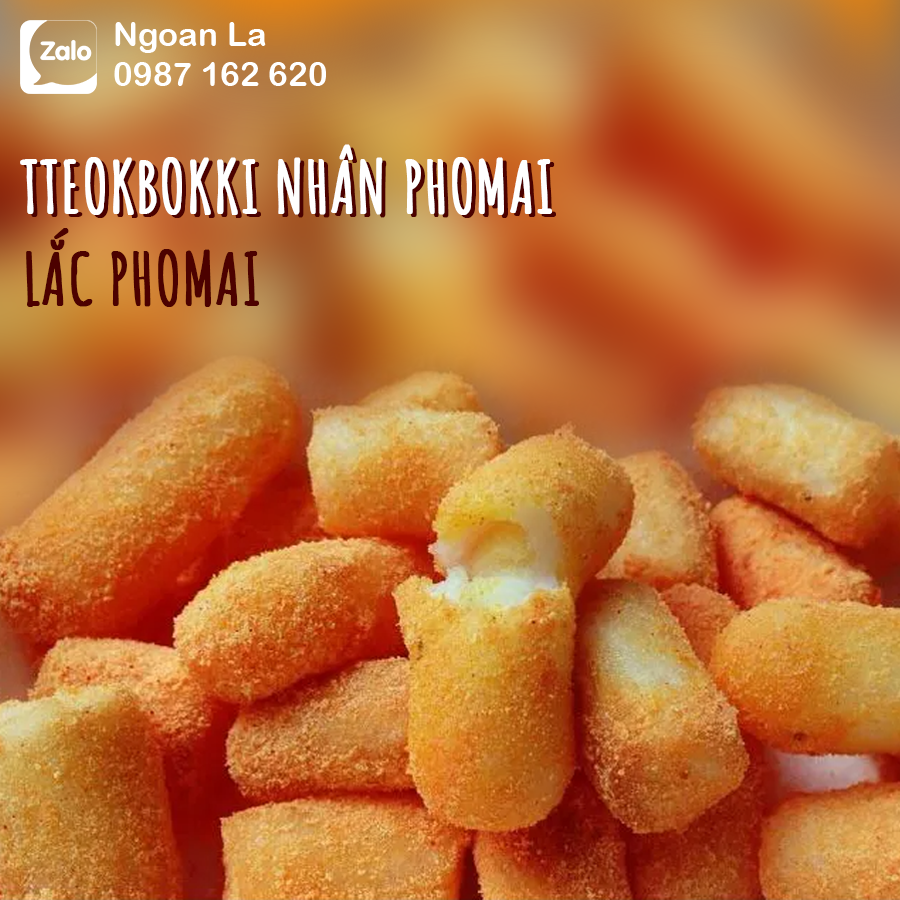 Tteokbokki nhân phomai lắc phomai-duoc-ban-tai-Ngoan La Shop