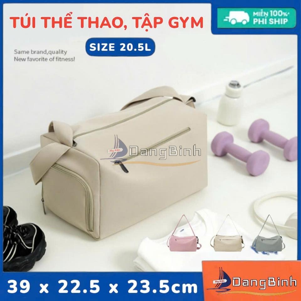 Túi Tập Yoga Thể Thao Mới Túi Du Lịch Sức Chứa Lớn Đựng Đồ Có Ngăn Đựng Giày Túi Đeo Chéo Tập Gym S20.5L-duoc-ban-tai-DangBinh Group