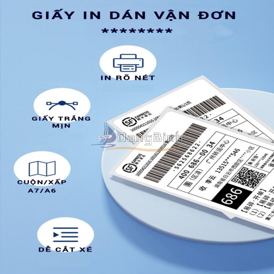 [2 Cuộn] Giấy In Nhiệt Dán A7-duoc-ban-tai-DangBinh Group