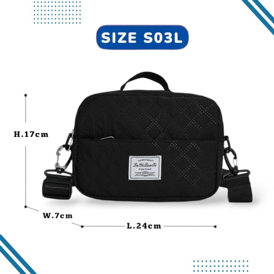 Túi Du Lịch Nhẹ Thời Trang Dung Tích Nhỏ Có Khóa Kéo Chống Thấm Nước Cao Cấp Màu Trắng S03L-duoc-ban-tai-DangBinh Group