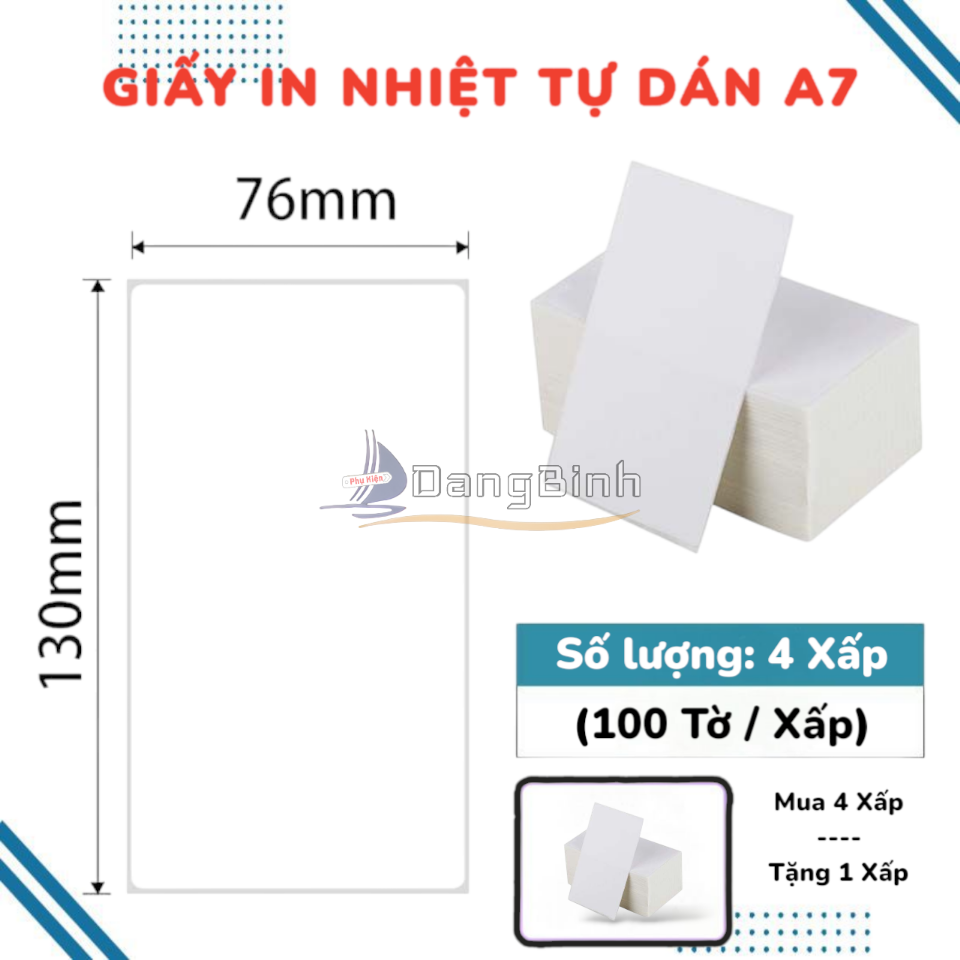 [4 Xấp] Giấy In Nhiệt Dán A7-duoc-ban-tai-DangBinh Group