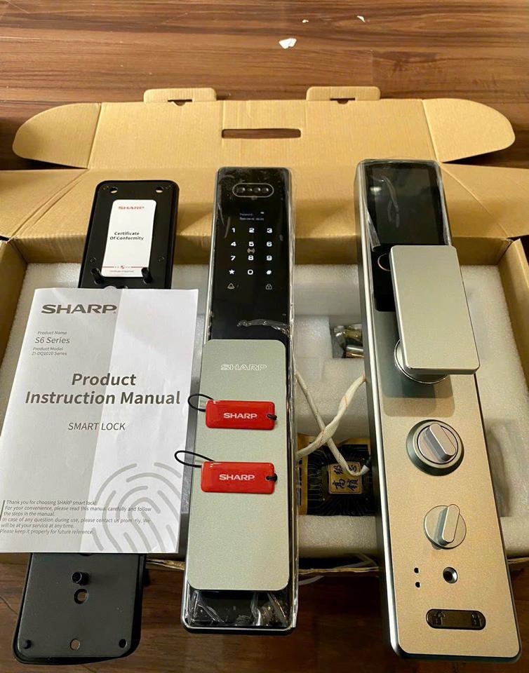 Khoá Face ID Sharp S6FV-duoc-ban-tai-CÔNG TY HOÀNG ANH SEN