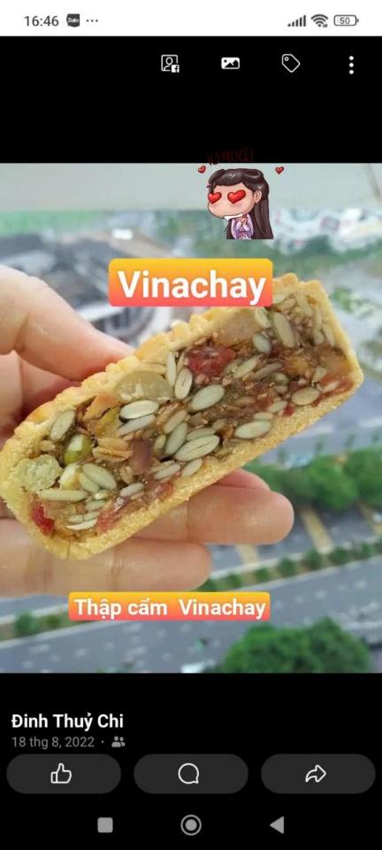 Bánh thập cẩm chay đặc biệt -duoc-ban-tai-Vinachay  - Ăn Chay Là Phải Ngon ♥️