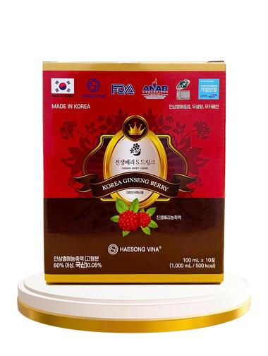 Nước uống Quả sâm - Ginseng Berry S Drink - dạng gói-duoc-ban-tai-TAP HOA SO