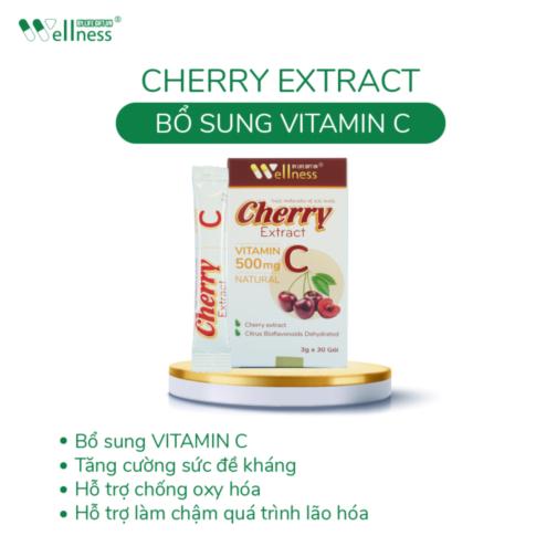 Thực phẩm bảo vệ sức khỏe Cherry Extract VitaminC-duoc-ban-tai-TAP HOA SO