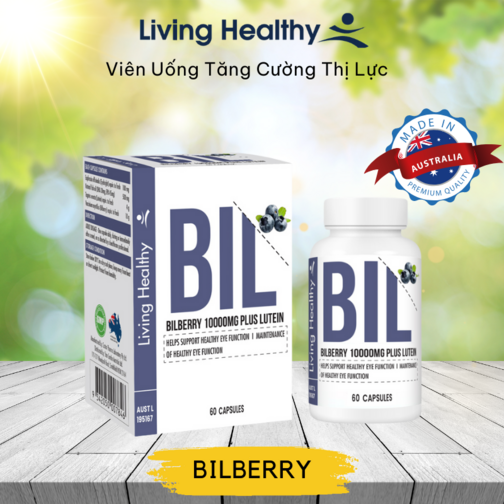 Tăng cường thị lực Thực phẩm bảo vệ sức khỏe Bilberry 10g Plus Soft gel capsules-duoc-ban-tai-TAP HOA SO